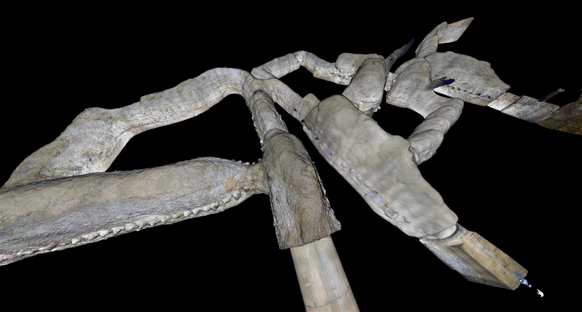 Nuage de points - Grotte Saint-Georges perspective